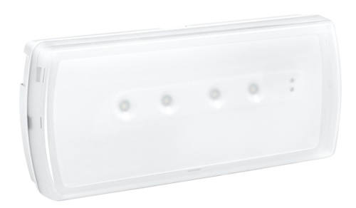 Светодиодный эвакуационный светильник U21 LED 1 час - 200 Лм адресуемый постоянного/непостоянного действия | код 662606 |  Legrand